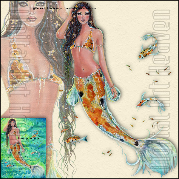 ReneeLLavoie-Koi mermaid